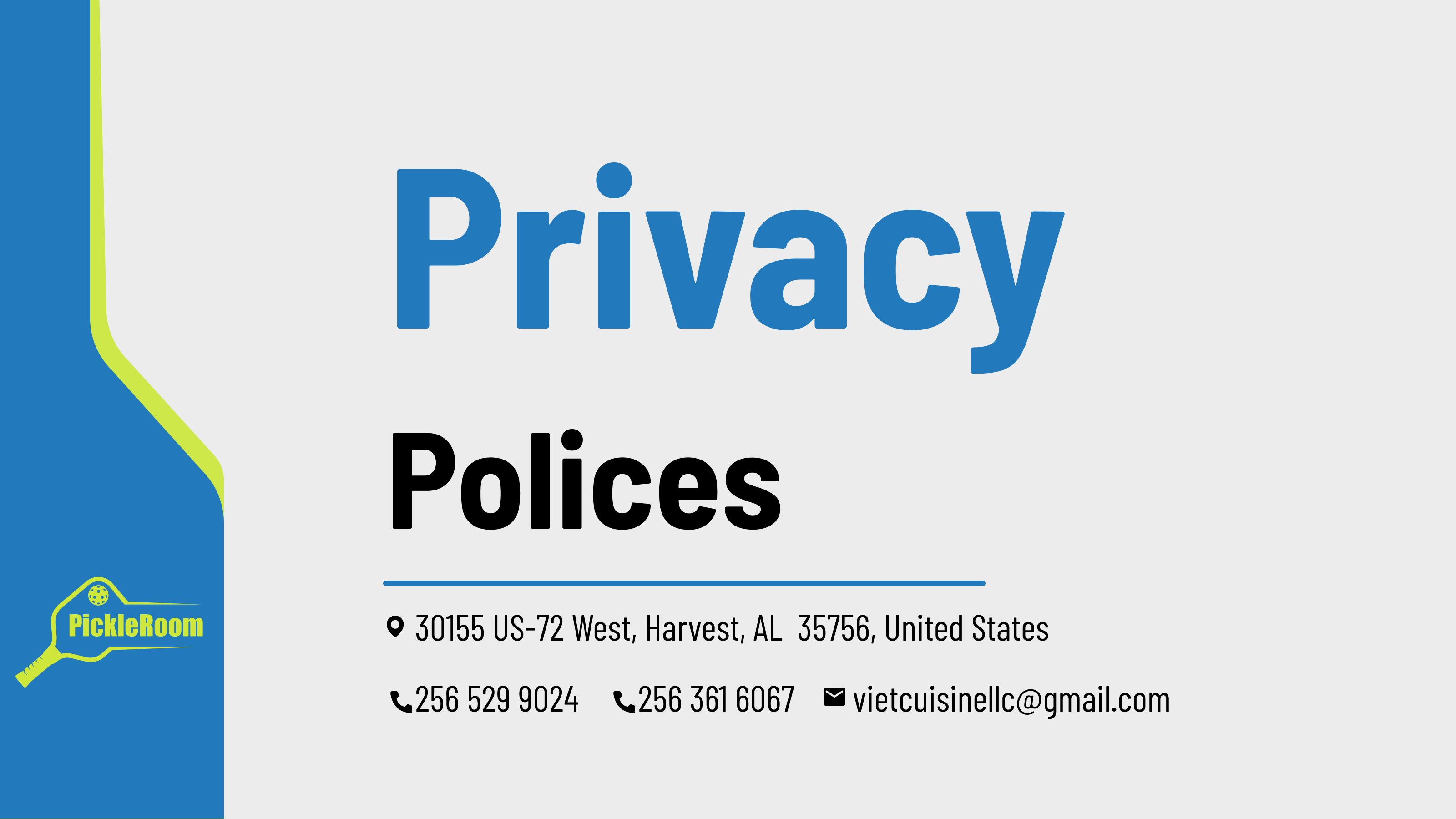 Privacy Policy